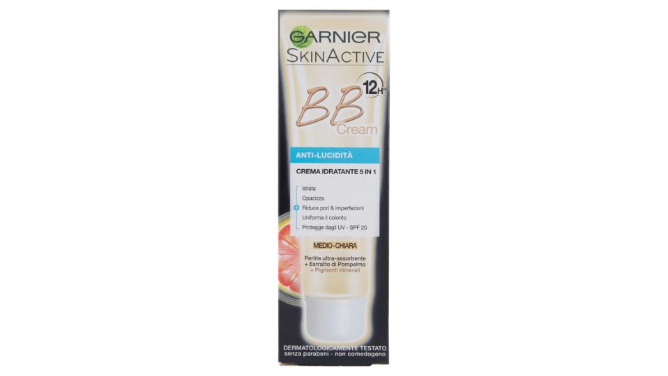 Garnier BB cream Perfezionatore di pelle per pelli miste o grasse medio - chiara