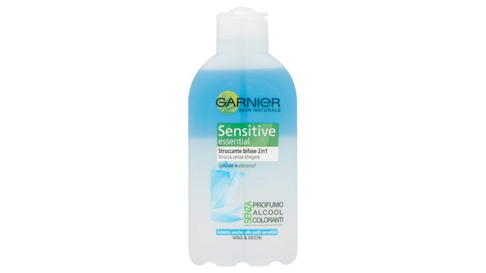 Garnier Sensitive essential Struccante bifase 2in1