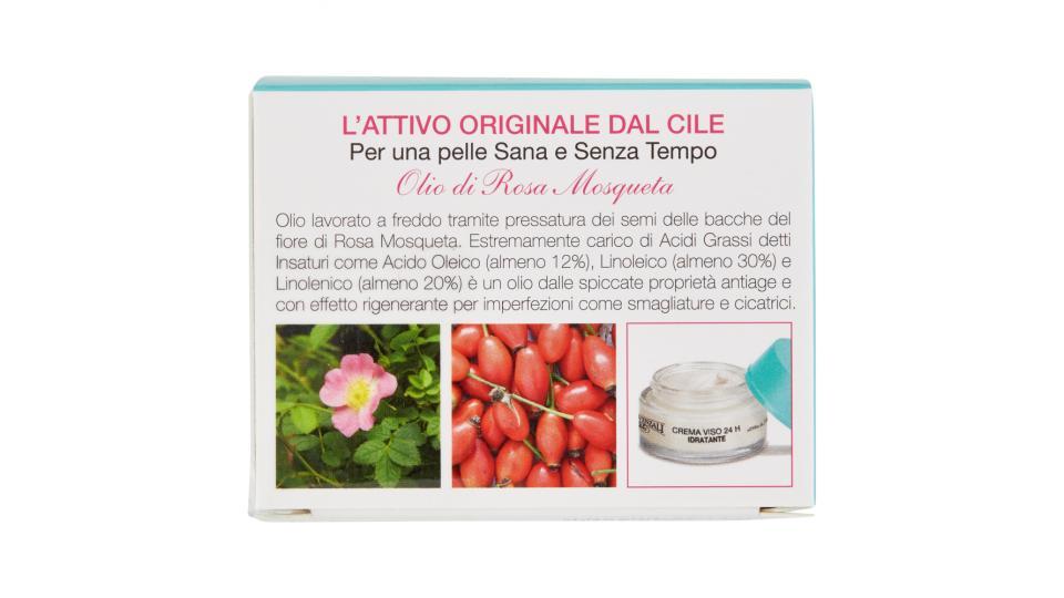 I Provenzali Bio Crema Viso 24h Idratante all'Olio di Rosa Mosqueta Pelli normali-miste