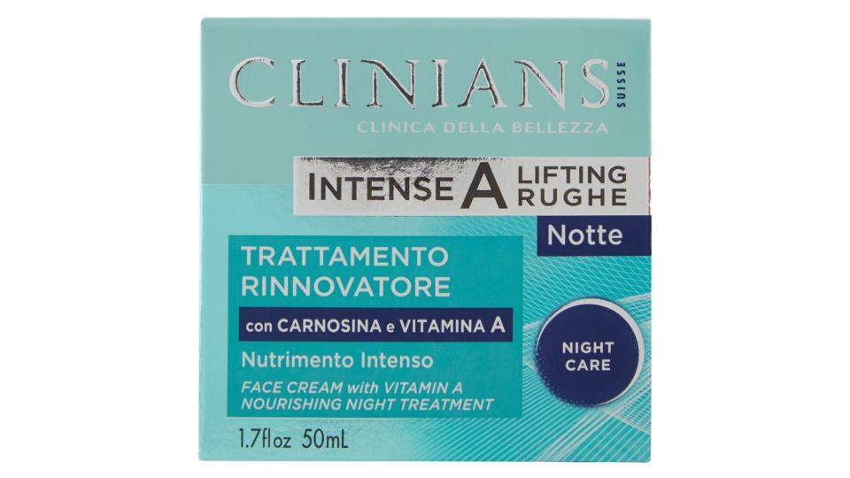 Clinians Intense A Lifting Rughe Trattamento Nutriente Notte