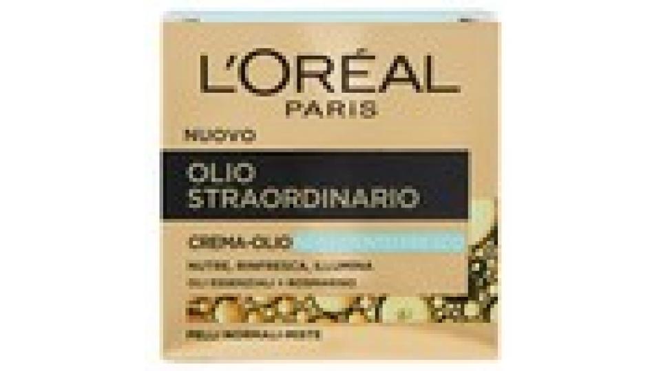 L'Oréal Paris Olio Straordinario Crema-Olio Nutrimento Fresco Pelli Normali-Miste