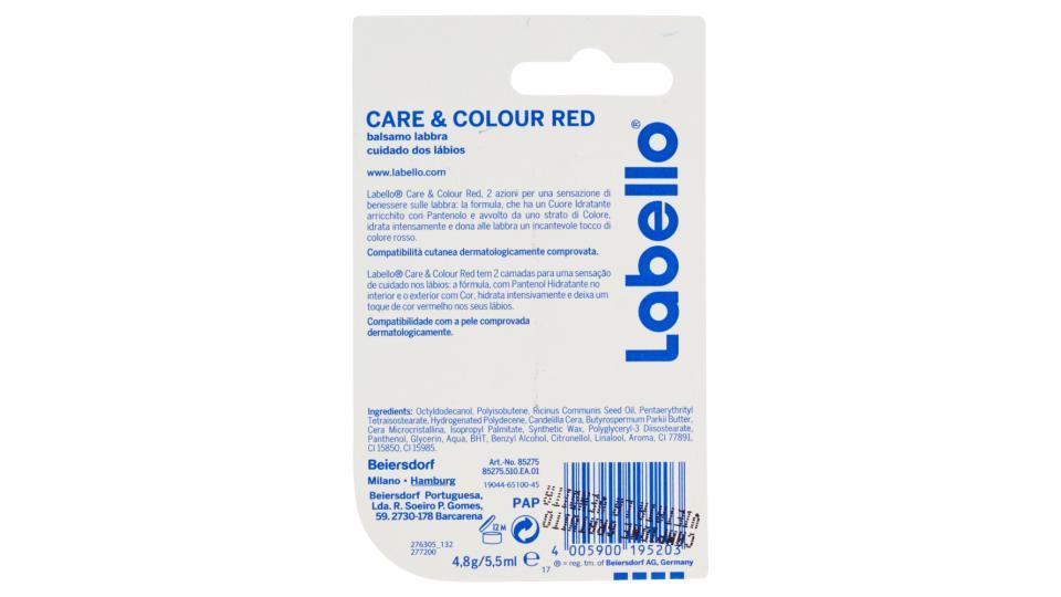 Labello Care & Colour Red
