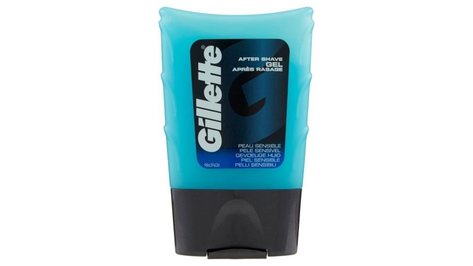 Gillette After Shave Gel Pelli Sensibili