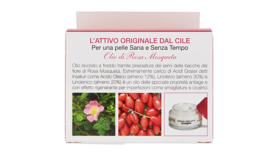 I Provenzali Bio Crema Viso 24h Nutriente all'Olio di Rosa Mosqueta Pelli secche e mature