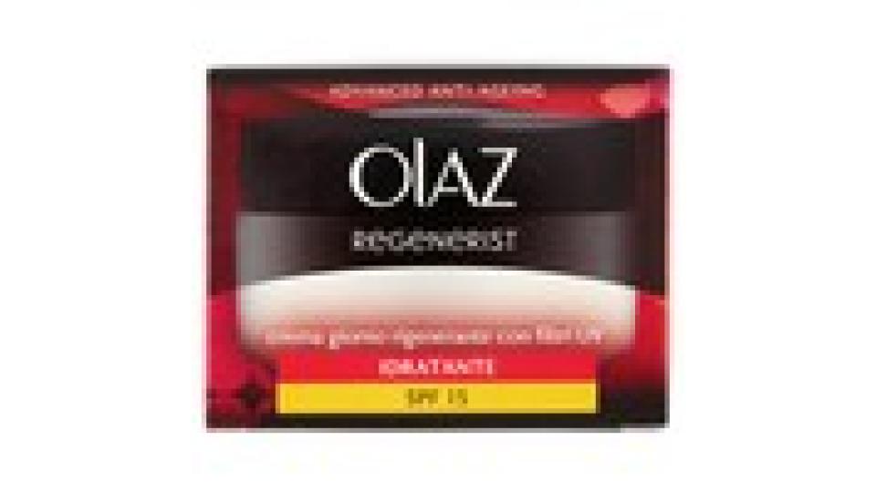 Olaz Regenerist Crema Giorno Rigenerante con Filtri UV - Idratante - SPF 15