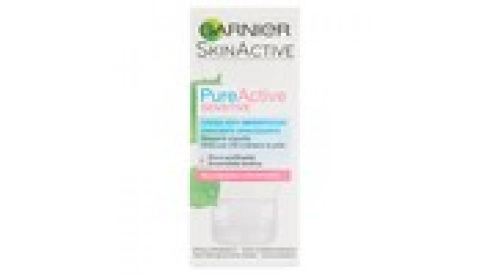 Garnier Pure Active Sensitive - Crema anti-imperfezioni opacizzante per pelli sensibili