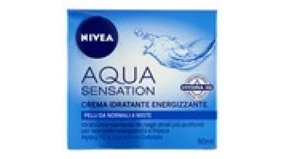 Nivea Aqua sensation Crema idratante energizzante pelli da normali a miste