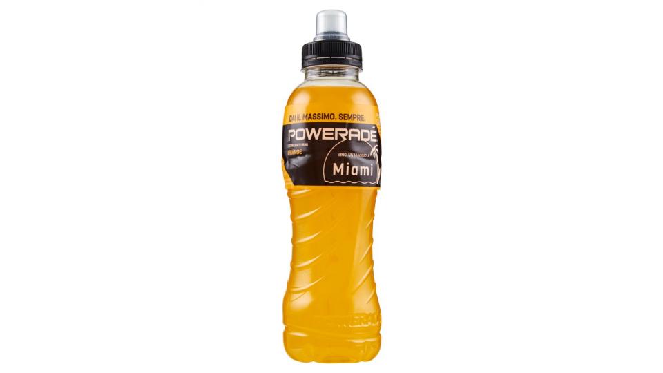 Powerade sport drink gusto arancia bottiglia da