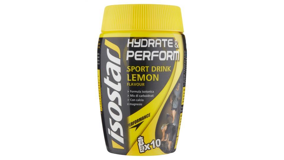 Isostad Hydrate & perform sport drink lemon