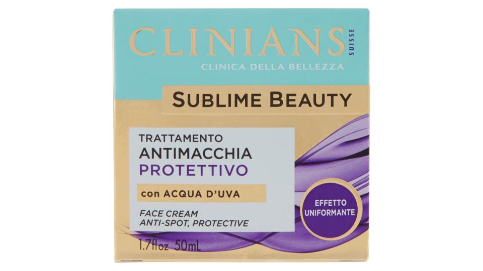 Clinians Antimacchia Trattamento Protettivo con Acqua Vegetale d'Uva SPF10