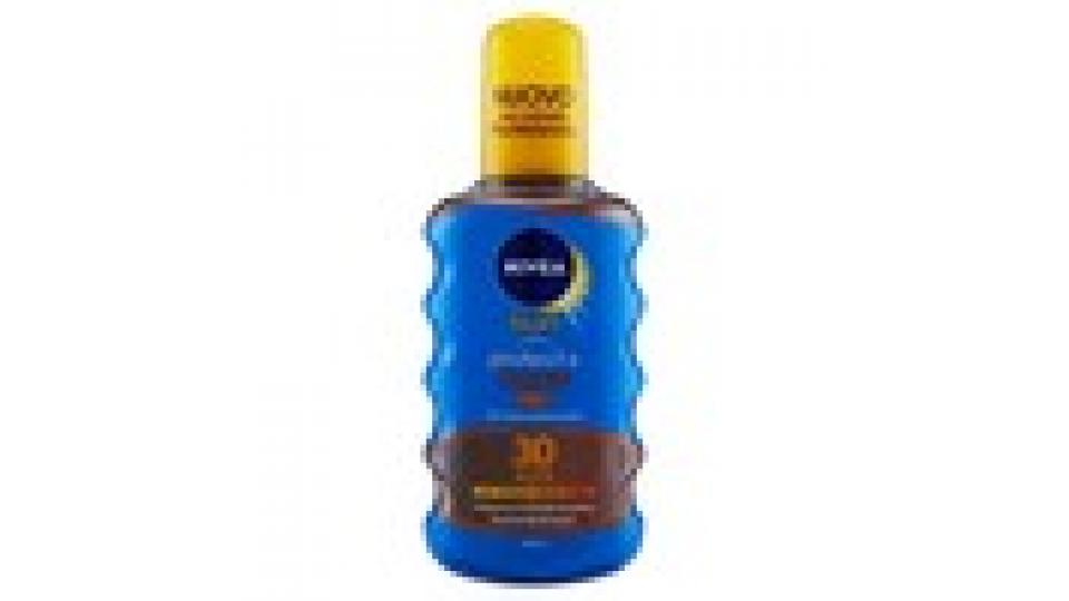 Nivea sun Protect & bronze Olio Solare Abbronzante FP 30 alta