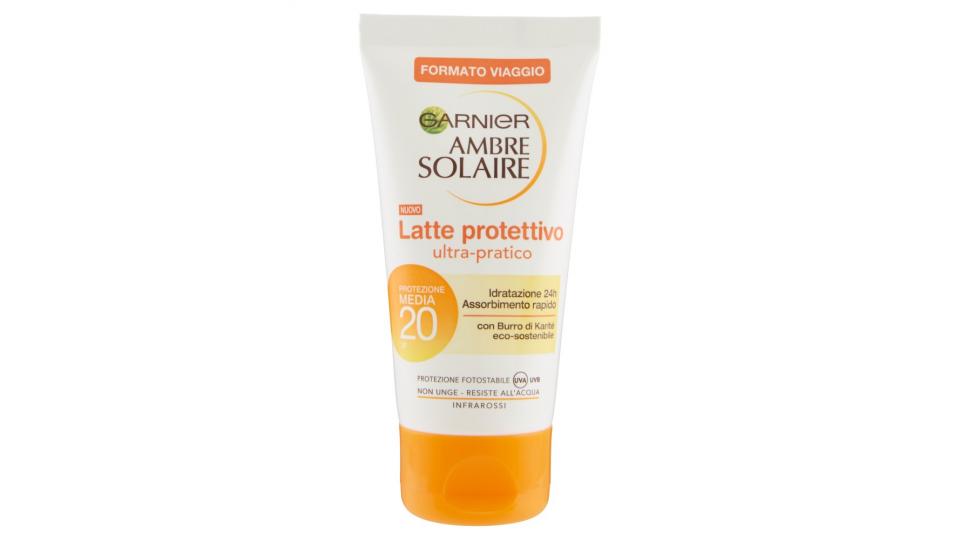 Garnier Ambre Solaire - Latte protettivo ultra-pratico formato viaggio IP 20