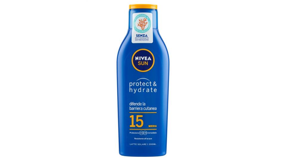 Nivea sun protect & hydrate Latte Solare Idratante 15 Media