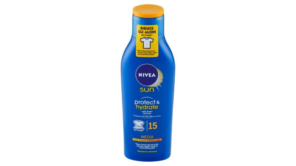 Nivea sun protect & hydrate Latte Solare Idratante 15 Media