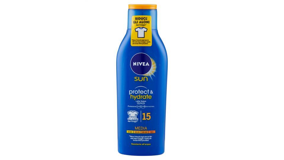 Nivea sun protect & hydrate Latte Solare Idratante 15 Media