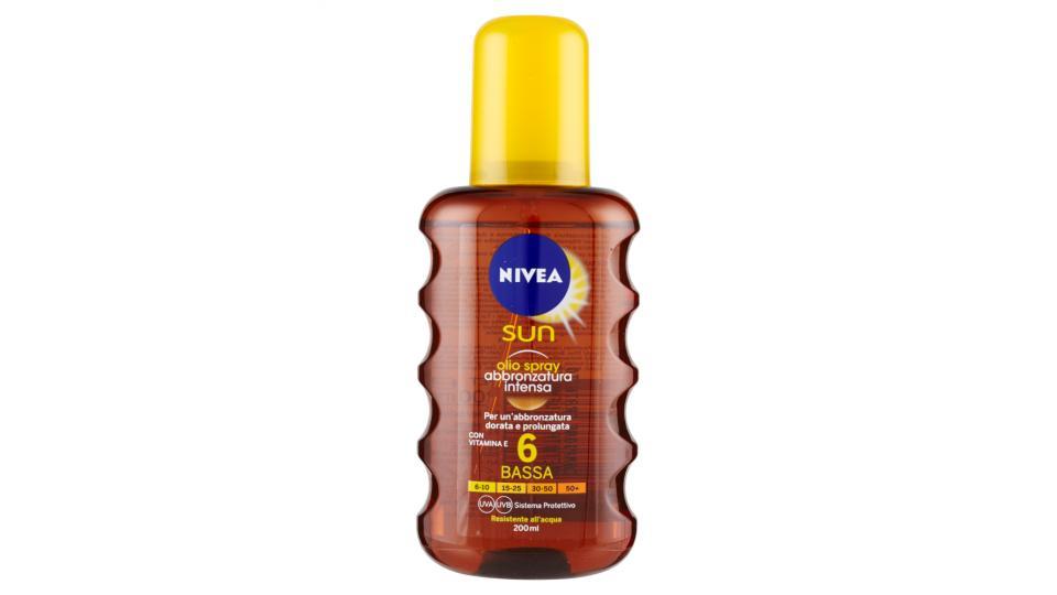 Nivea sun olio spray abbronzatura intensa 6 Bassa