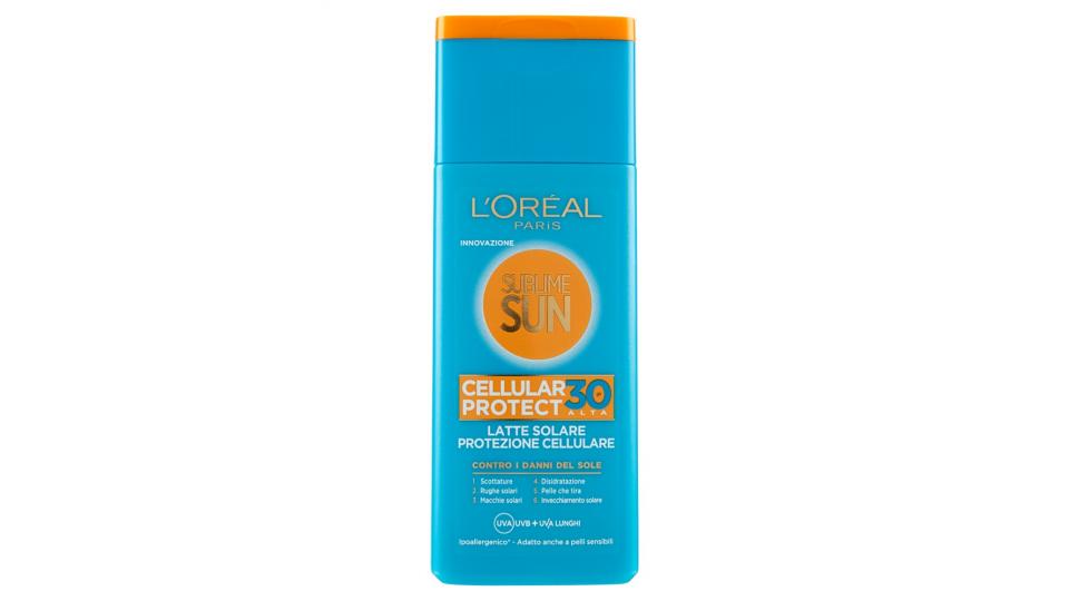 L'Oréal Paris Sublime Sun Cellular Protect - Latte solare protezione cellulare IP 30