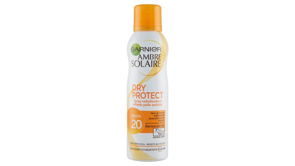 Garnier Ambre Solaire Dry Protect - Spray effetto pelle asciutta IP 20