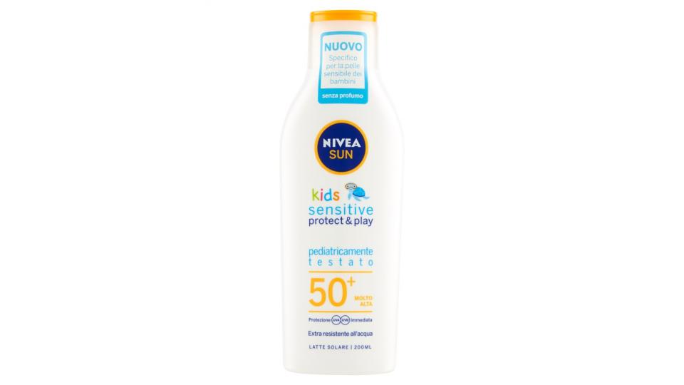 Nivea sun Kids protect & sensitive latte solare 50+ Molto Alta