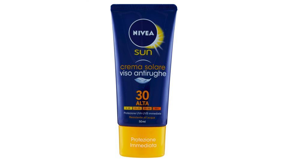 Nivea sun Crema solare viso antirughe FP 30 alta