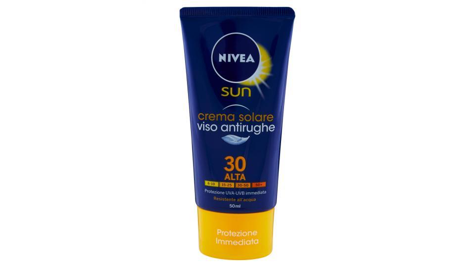 Nivea sun Crema solare viso antirughe FP 30 alta