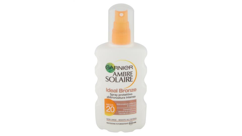 Garnier Ambre Solaire Ideal Bronze - Spray protettivo abbronzatura intensa IP 20