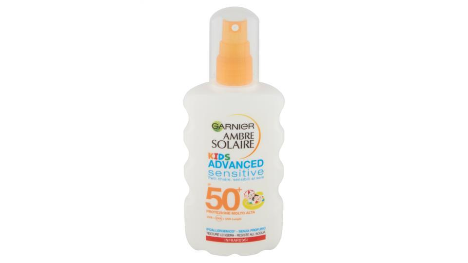 Garnier Ambre Solaire Advanced Sensitive bambini - Spray protettivo IP 50+