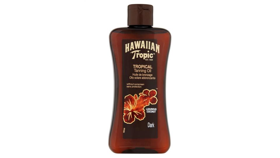 Hawaiian Tropic Tropical Tanning oil dark