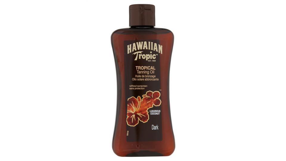 Hawaiian Tropic Tropical Tanning oil dark
