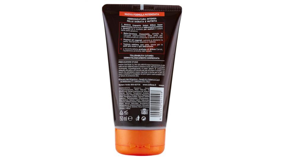 Bilboa Carrot Plus Unguento Solare Super Abbronzante