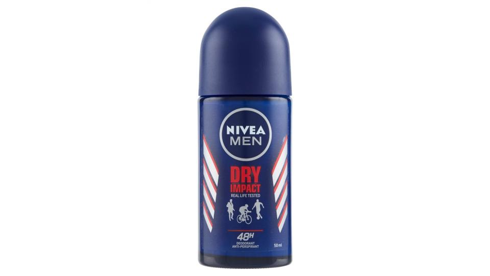 Nivea Men Dry Impact Plus Deodorante roll-on