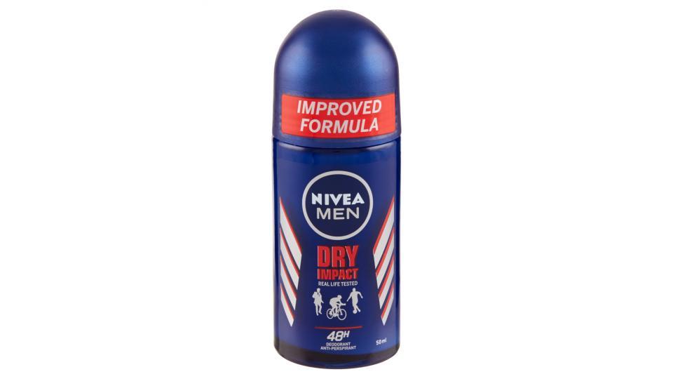 Nivea Men Dry Impact Plus Deodorante roll-on