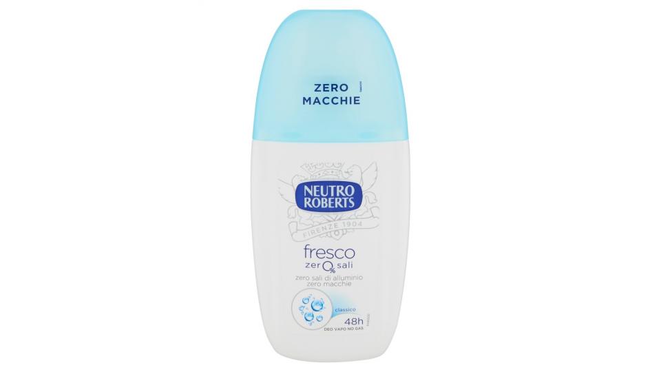 Neutro Roberts fresco Deo Vapo No Gas