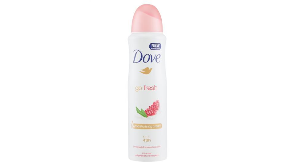 Dove Deodorante Go Fresh  profumo di melograno ed erba cedrina spray