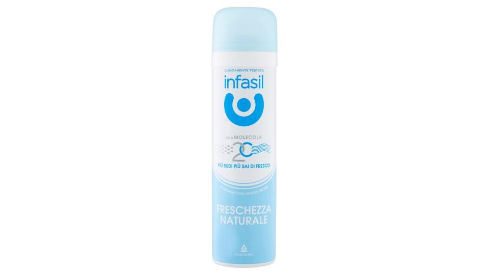 Infasil Freschezza naturale deodorante spray