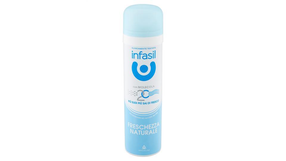 Infasil Freschezza naturale deodorante spray