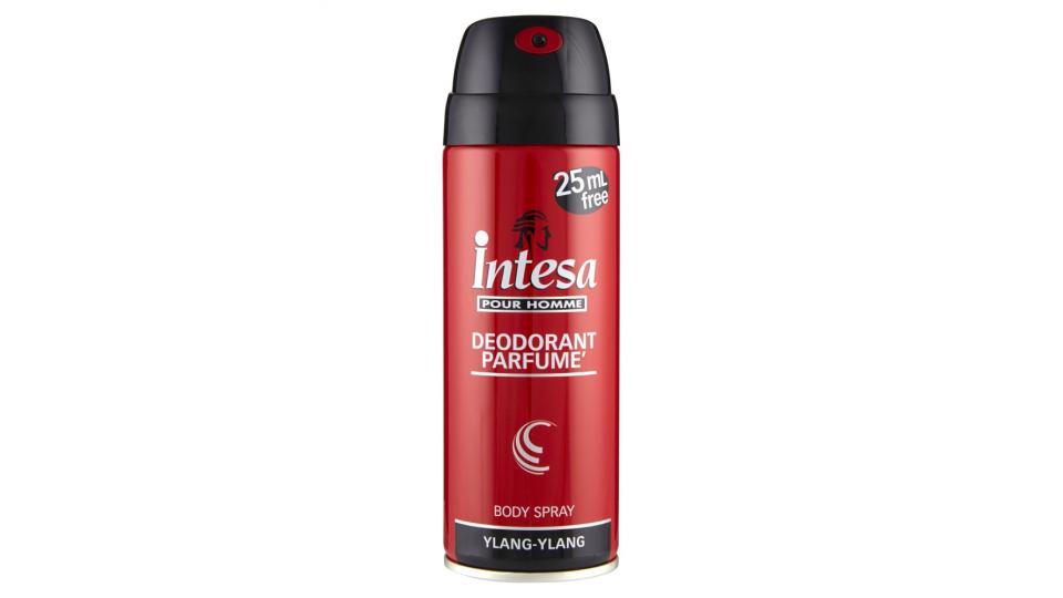 Intesa Pour Homme Deodorant Parfumè Yalng-Ylang 150ml+25ml Free =