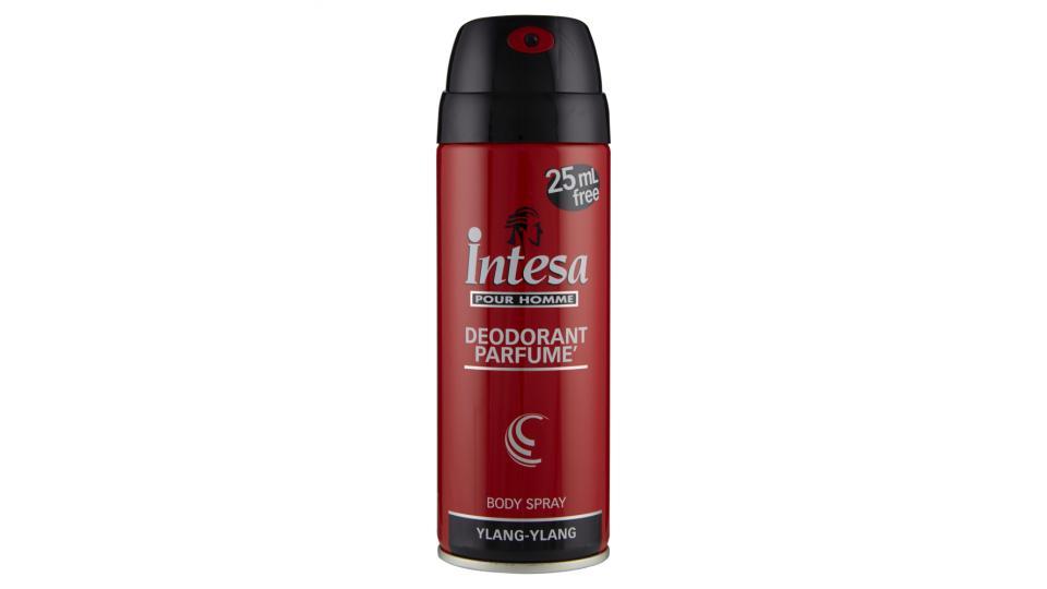 Intesa Pour Homme Deodorant Parfumè Yalng-Ylang 150ml+25ml Free =