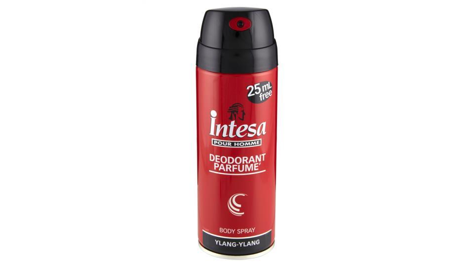 Intesa Pour Homme Deodorant Parfumè Yalng-Ylang 150ml+25ml Free =