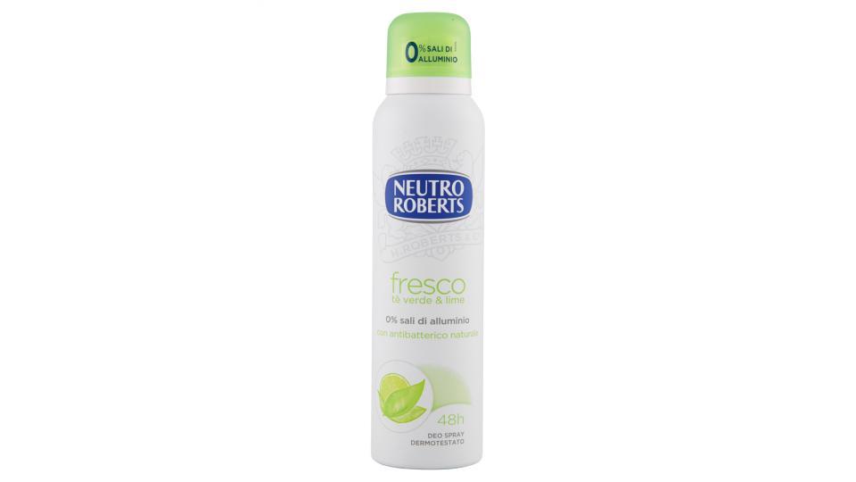 Neutro Roberts fresco tè verde & lime Deo Spray