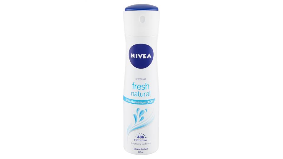 Nivea fresh natural deodorante spray