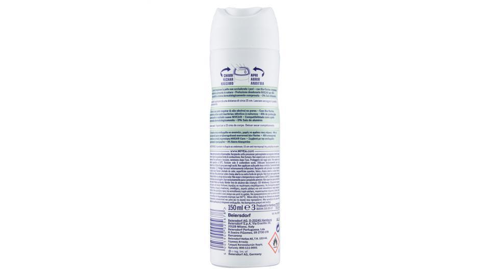 Nivea pure & natural deodorante spray