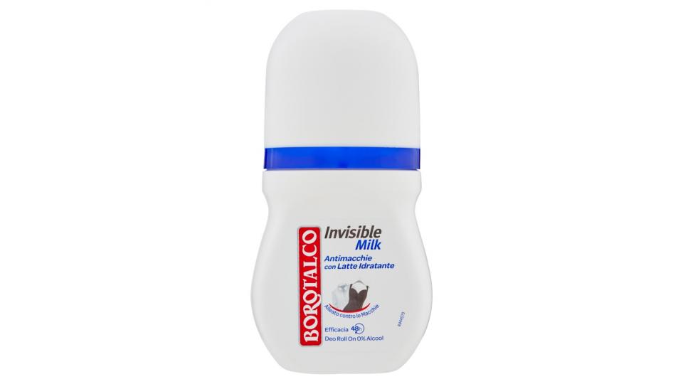 Borotalco Invisible Milk Deo Roll On