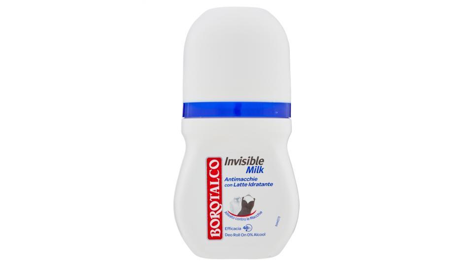 Borotalco Invisible Milk Deo Roll On