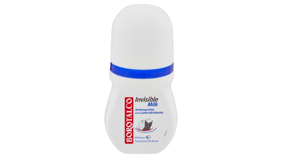 Borotalco Invisible Milk Deo Roll On