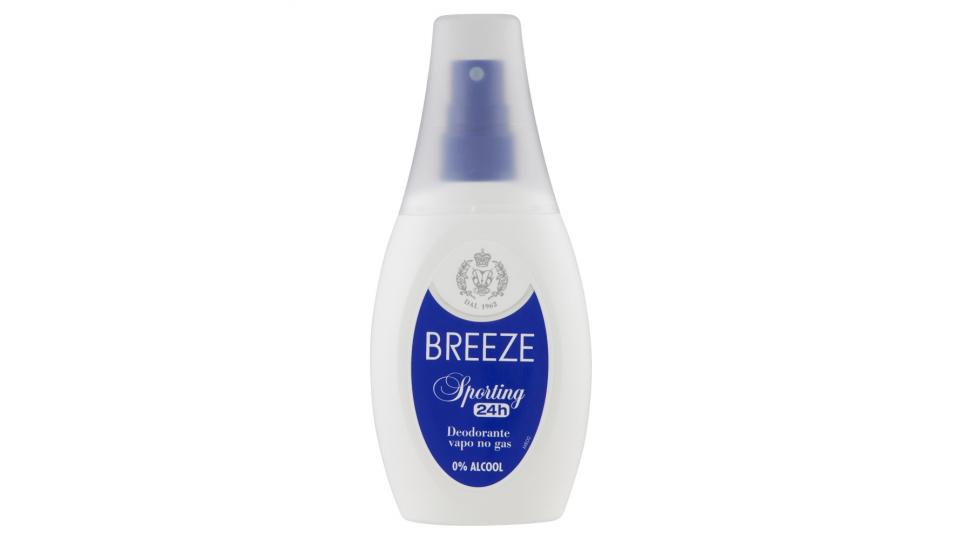 Breeze Sporting deodorante vapo no gas