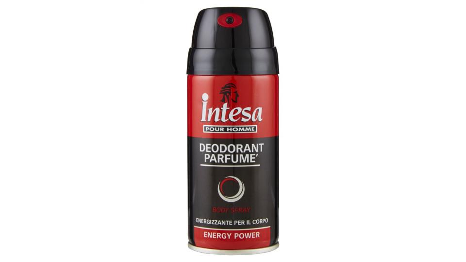Intesa Pour Homme Deodorant parfumé energy power