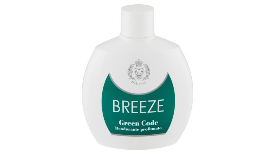 Breeze Green Code Deodorante profumato