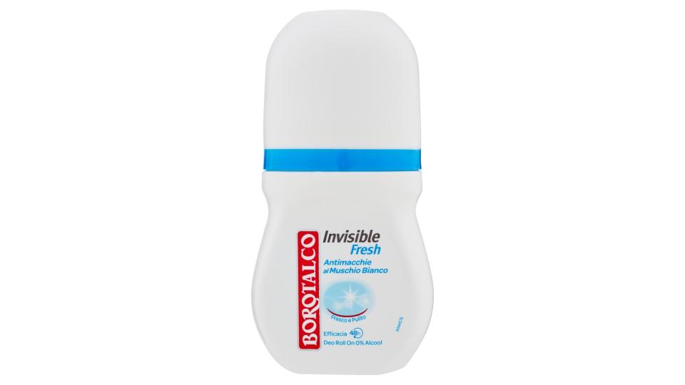 Borotalco Invisible Fresh Deo Roll On