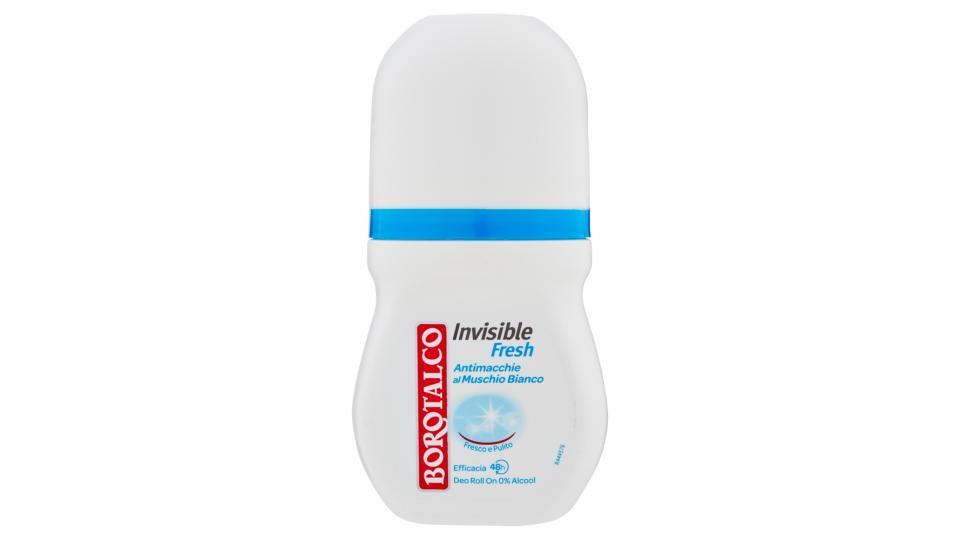 Borotalco Invisible Fresh Deo Roll On